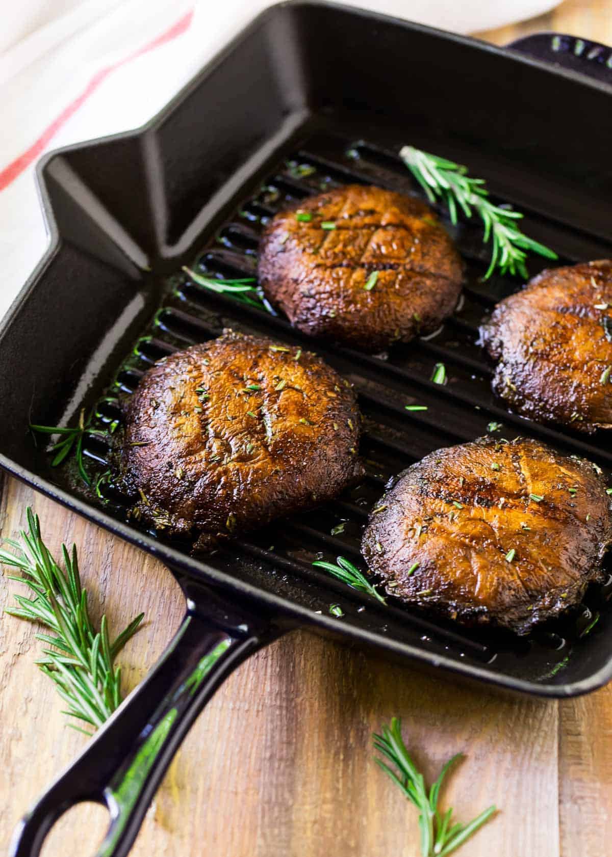 Easy Grilled Portobello Mushrooms: Delicious & Hard to Overcook